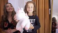 Lazada Stuffed Unicorn Pillow Plush Girl Toys Gift for Toddler for Girls White 15 Inches