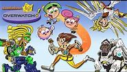 Overwatch Characters in the Fairly OddParents Style | Butch Hartman