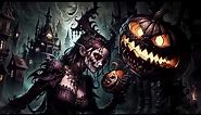Gothic Halloween Wonderland: Sinister Skull Girls