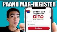 How to Register DITO SIM Card (Full Guide)