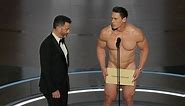Watch: John Cena strips down to present award for costume design at 2024 Oscars - The Boston Globe