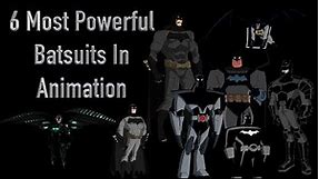 Batman's 6 Most Powerful Batsuits In Animation