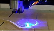 Trying to Cut Glass With Laser - 2.5w Blue Module