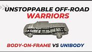 Why Body-on-Frame Trucks Reign Supreme for Off-Road Enthusiasts ? Body-on-Frame Vs Unibody