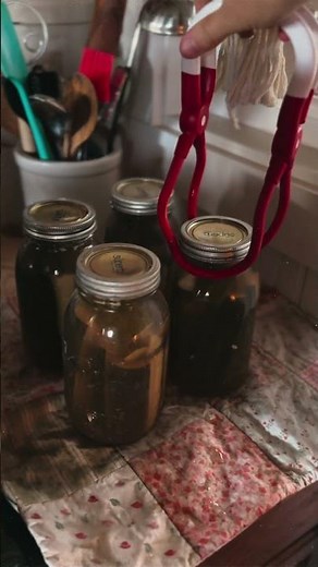 My Family Eats Homemade Pickles Year-Round - Here's How I Make Them #canning #rootcellar #recipe