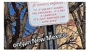 Only in New Mexico do they have a Lowrider only parking spot lol #dizzielocz #Albuquerque #NewMexico #tiktokviral #comedy #burque #humor #funny #hilarious #funny #lmao #lol #santafe #lowriderparkingonly | Dizzie Locz