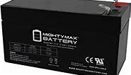 Mighty Max Battery 12V 1.3Ah Replacement Battery for SLAA12-1.3F