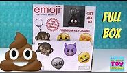 Emoji Brand Blind Bag Keychains Full Set Rare Chase Toy Review Opening | PSToyReviews