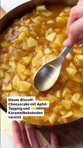🍎 Apfel-Biscoff Cheesecake – so ultra cremig & einfach! | Thermomix® Rezept