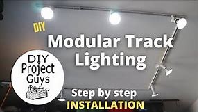 HOW TO INSTALL TRACK LIGHTING | Hampton Bay Track Lighting Install