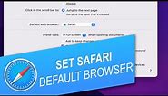 How to Set Safari as Your Default Browser on Mac, iPhone or iPad