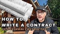 How to Write a Contract: Construction Contract Basics
