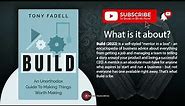 Build By Tony Fadell (Free Summary)