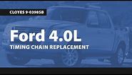 Ford 4.0L Timing Chain Replacement, Cloyes 9-0398SB