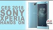 CES 2018 Sony Xperia XA2, XA2 Ultra, L2 Hands On