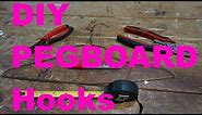 DIY Pegboard Hooks | Use Tools At Home