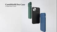 Compatible with iPhone 13 Case with Camera Cover,Slim Fit Thin Protective Shockproof Cover with Slide Camera Cover for iPhone 2021 6.1inch, Upgraded Case (Green)