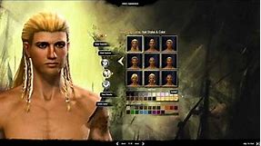 Guild Wars 2 Character Creation: Human Male