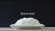 Chinese Rice: How To Cook White Sticky Rice