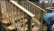 How To Add a Railing to a Stairway (Easy DIY Project)