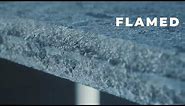 WHAT IS FLAMED GRANITE FINISH? 🔥 INTERIOR & EXTERIOR COUNTERTOP APPLICATIONS BY FAITHFUL COUNTERTOPS