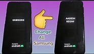How to change boot animation in any Samsung Galaxy Phones