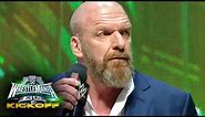 Triple H gets the Road to WrestleMania into high gear: WrestleMania XL Kickoff