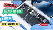 Samsung Galaxy S10 Lite | Battery replacement | Repair video