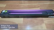 Philips Hue Amarant Outdoor Light Bar Unboxing Video