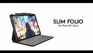 Logitech Slim Folio keyboard case for iPad
