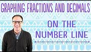 Graphing Fractions and Decimals on the Number Line