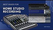 Best Mixer For Home Studio Recording in 2021🙌