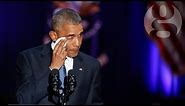 Barack Obama's final speech as president – video highlights