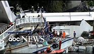 Taiwan bridge collapses, sending truck plunging l ABC News