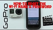How to RESET the Wi-Fi Name and Password in the GoPro HERO4