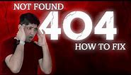 How to Fix 404 Error in Google Search Console | How to Solve Not Found (404) issue in Search Console
