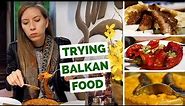 Balkan Food Review - Our first impressions trying Bosnian Food in Ljubljana, Slovenia