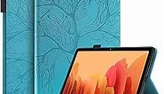 Case for Samsung Galaxy Tab A7 Lite 8.7 inch 2021 Case SM-T220 / T225 Premium PU Leather Folio Stand Cover Flip Shell with Card Slot Pen Holder for Galaxy Tab A7 Lite 8.7'' Tablet - Turquoise