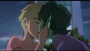 Terra and Garfield kissing scene ( Teen Titans: The Judas Contract : CLIP 2)
