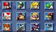 Mario Kart DS - All Characters