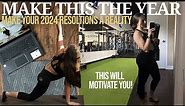 How to STICK to your New Years Resolutions in 2024 | Fitness Motivation, 2024 New Year Fitness Plan