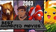 Top 10 | Best Animated Movies of 2003 💰💵