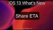 Share ETA in iOS 13 Maps Tutorial!