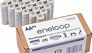 Eneloop Panasonic BK-3MCA24/CA AA 2100 Cycle Ni-MH Pre-Charged Rechargeable Batteries. 24-Battery Pack