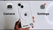 iPhone 13 - Best Camera settings - Must Watch