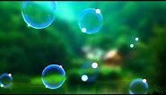 Video Background HD-Bubble Animation Video! As Realistic!