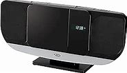 JENSEN JBS-215 Bluetooth Wall-Mountable Music System with CD Player and FM Radio, JBS-215
