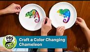 Craft a Color Changing Chameleon | Crafts for Kids | PBS KIDS for Parents
