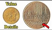 10 Francs 1984 Republique Francaise | Old Coins | France Old Coins | Old coins value | Antique Box