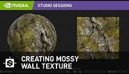 Creating Detailed Realistic Mossy Wall Texture in Adobe Substance Designer w/ Javier Perez